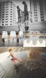 Kirsty Larmour childhood photography in urban areas around the UAE
